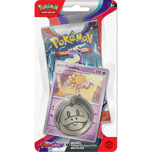 Pokemon TCG: Scarlet & Violet - Checklane Blister - Espartha