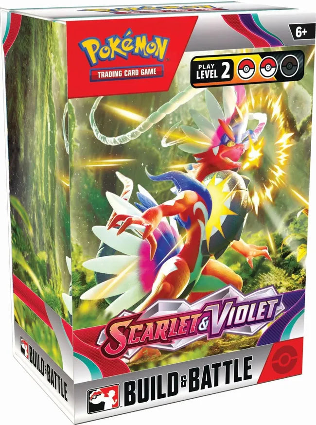 Pokemon TCG: Scarlet & Violet - Build and Battle Box Display (10 Boxes)