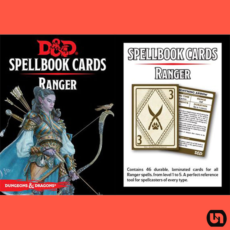Dungeons & Dragons 5E: Spellbook Cards - Ranger Deck (Updated)