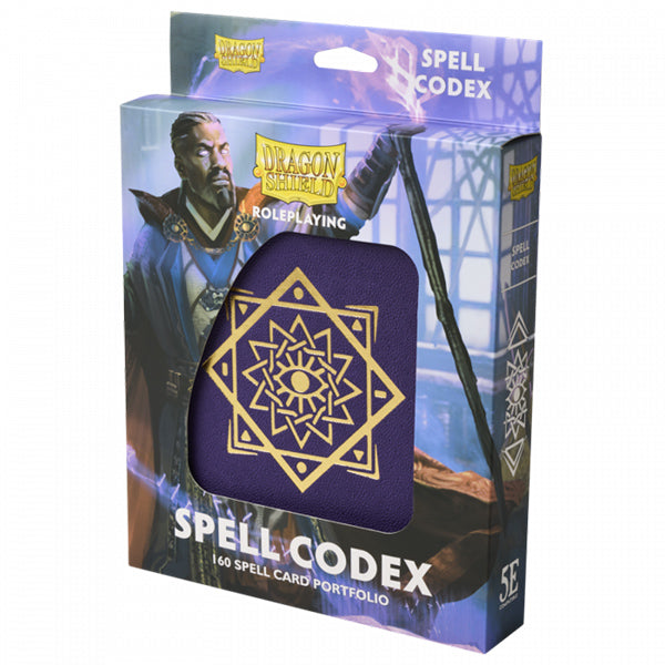 Dragon Shield: Spell Codex Portfolio 160 - Arcane Purple