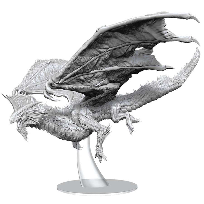 Dungeons & Dragons: Adult Silver Dragon (Unpainted)