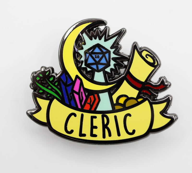 Foam Brain Games: Banner Class Pins - Cleric